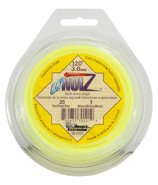 Trimmer line lonoiz™ yellow teardrop loop .120" / 3.0mm