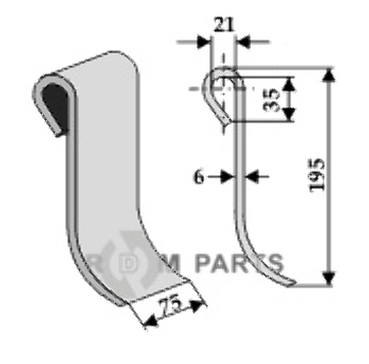 RDM Parts Klapper