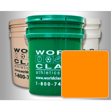 World class removable artificial turf paint - orange - 5 gal World class removable artificial turf paint - orange - 5 gal