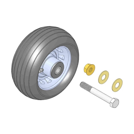 Caster wheel kit