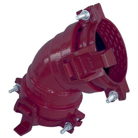Leemco elbow - 2.5" self-restrained 45 bend