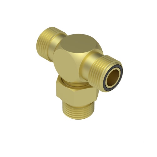 Hydraulic fitting - tee