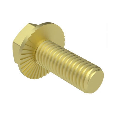 Bolt - flanged hex m8-1.25 x 20