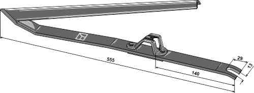 Crops lifter AS100 fitting for John Deere AZ15692
