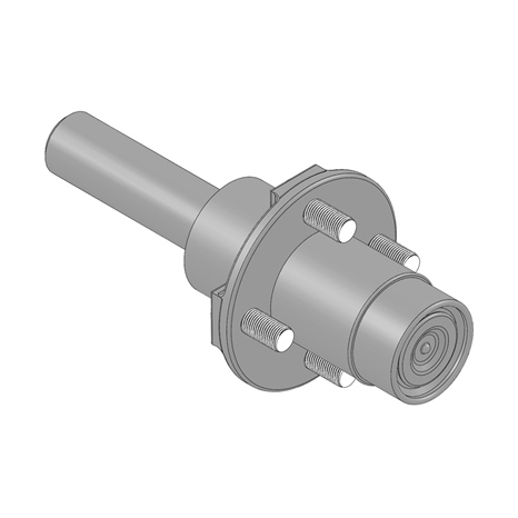 Hub assy - trailer