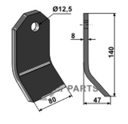 RDM Parts Klepel