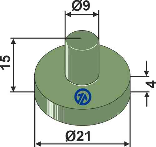 Rubber spring element