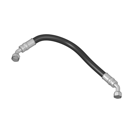 Hydraulic hose assy - lh drive motor