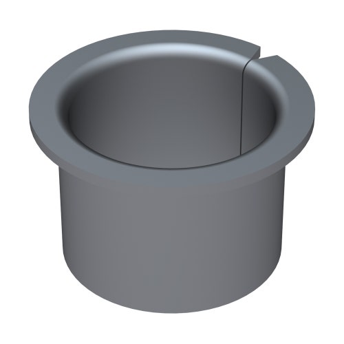 FLANGED BUSHING - CASTER FORK