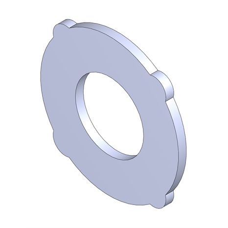 Washer - thrust outer keyed