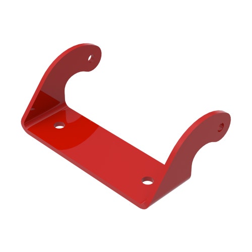 Bracket- mounting deflector