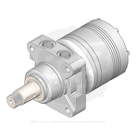 Hydraulic motor - wheel