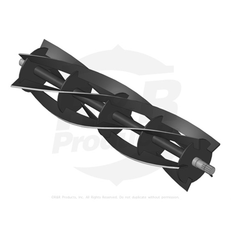 Reel - 5 blade lh