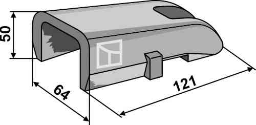 Halter geeignet für Bofors 31006 - 4046816