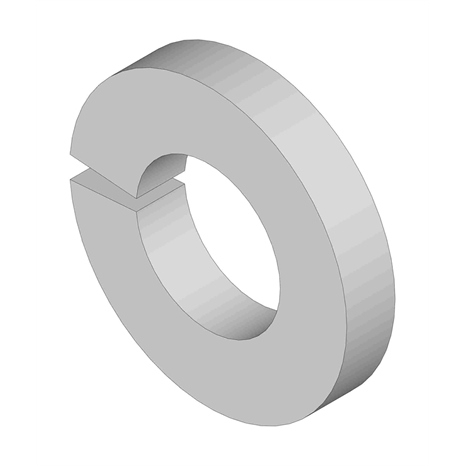 Washer - lock 5/16 zinc Washer - lock 5/16 zinc