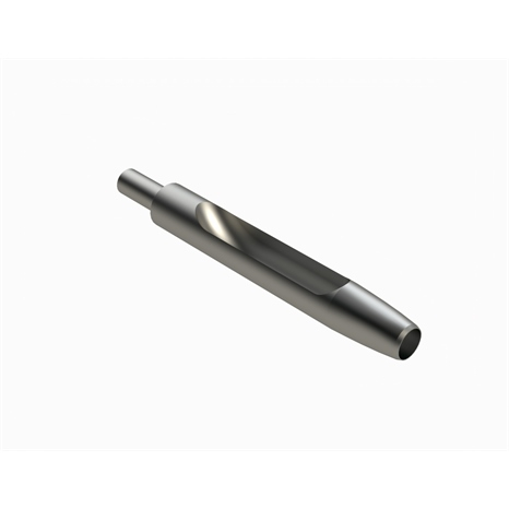 Alloy machined side-eject tine - .375mt x 5.000l x .535od