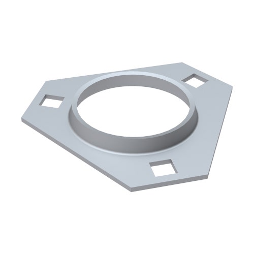 Flange - fast connect assy