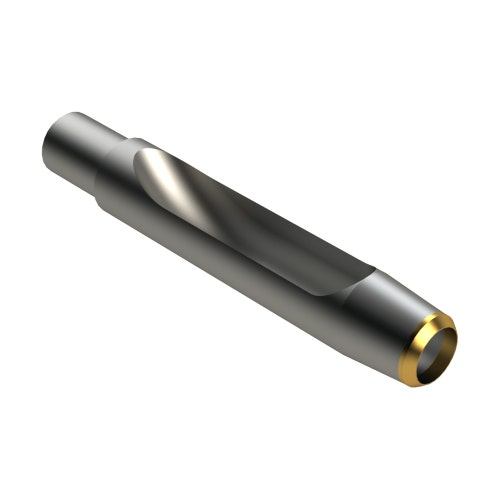 Legierung bearbeitet Seite-Auswurf Zinken mit Hartmetall Spitze - .625mt x 4.500l x .645od