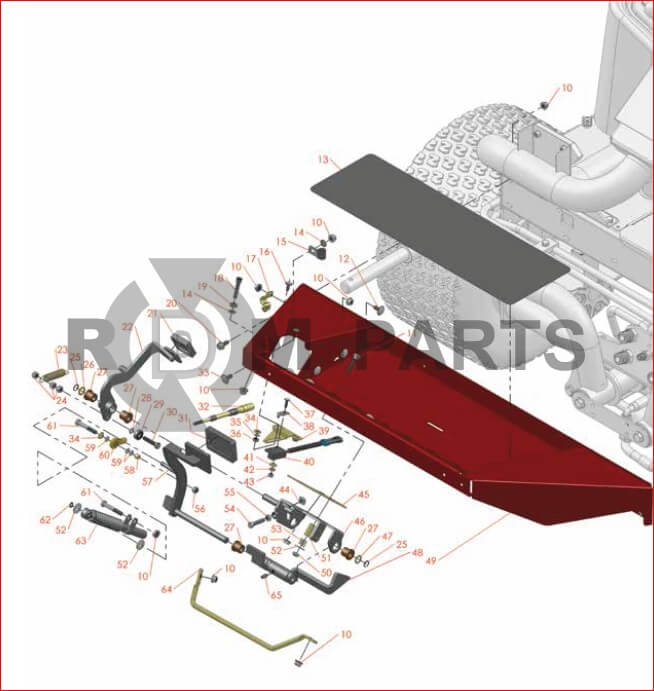 Replacement Parts For Reelmaster 3100D Front Platform