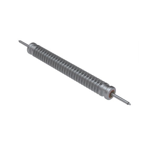 Rodillo de acero reparable ranurado