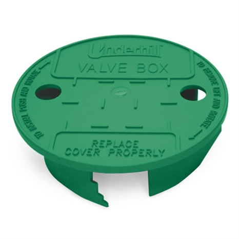 Underhill versalid 6in universal valve box lid - green