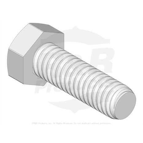 Bolt - hex hd 5/16-18 x 1