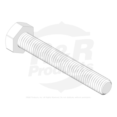 Bolt - rear roller adj 70mm long