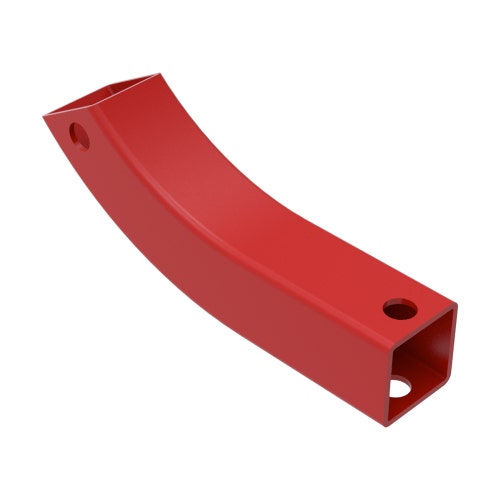 Tube - pivot deflector
