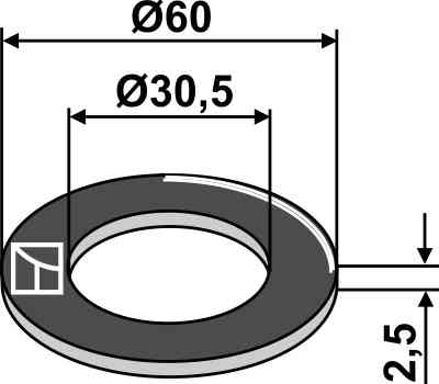 T-schijf 31-0682