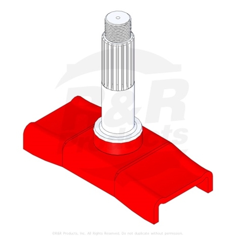 Spindle - splined lh / rh