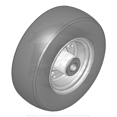 Discontinued - tire - w/wheel assy pneumatic 8.00x