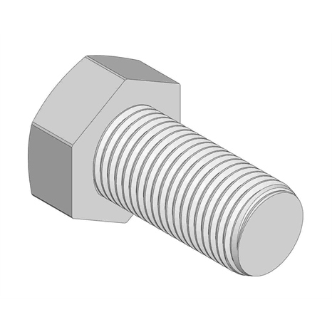 Bolt - hex hd 1/2-20 x 1