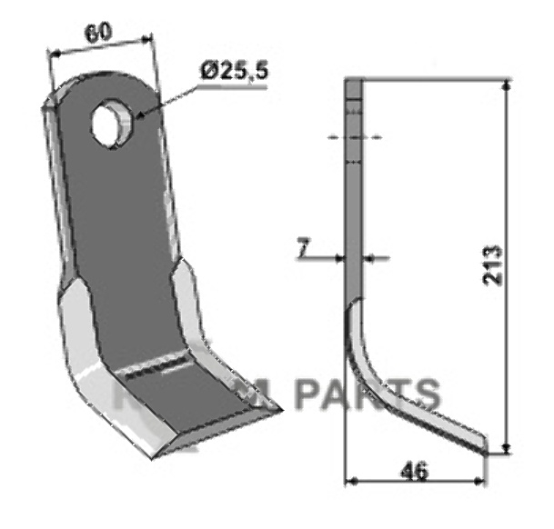 RDM Parts Y-Messer