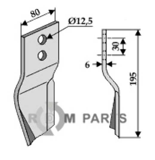 RDM Parts Kniv