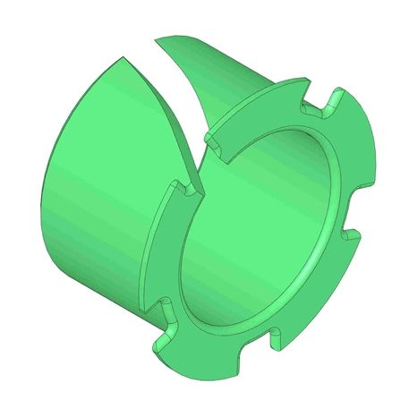 Bushing - nyliner bed bar