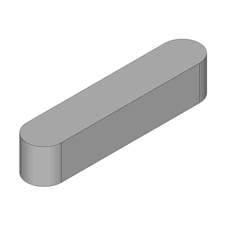 Key - 1/4 x 1/4 x 1-1/4
