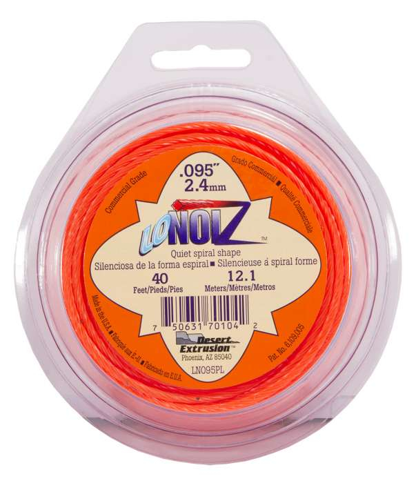 Trimmer line lonoiz™ orange teardrop loop .095" / 2.4mm