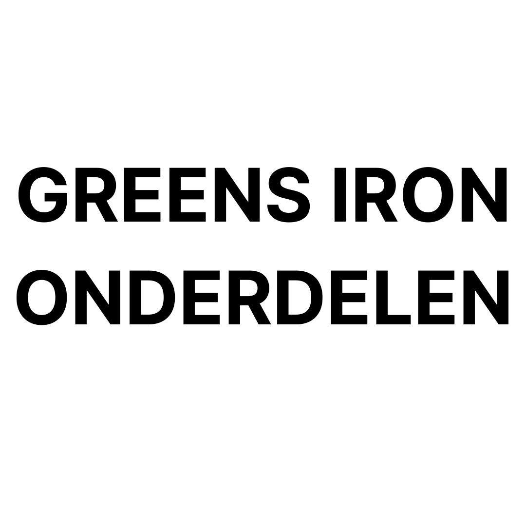 Greens Iron onderdelen