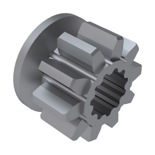 Gear - splined pinion lh