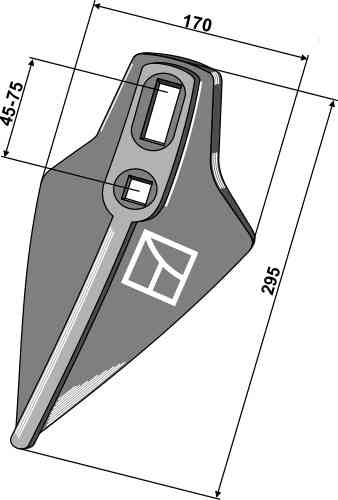 Belgio shape share fitting for Amazone / BBG HC120