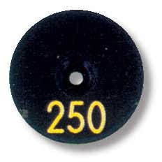 Sprinkler cap yardage marker - 1 number