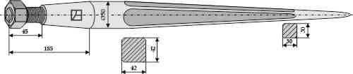 Frontladertand 810
