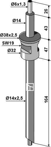 Fertilizer tube