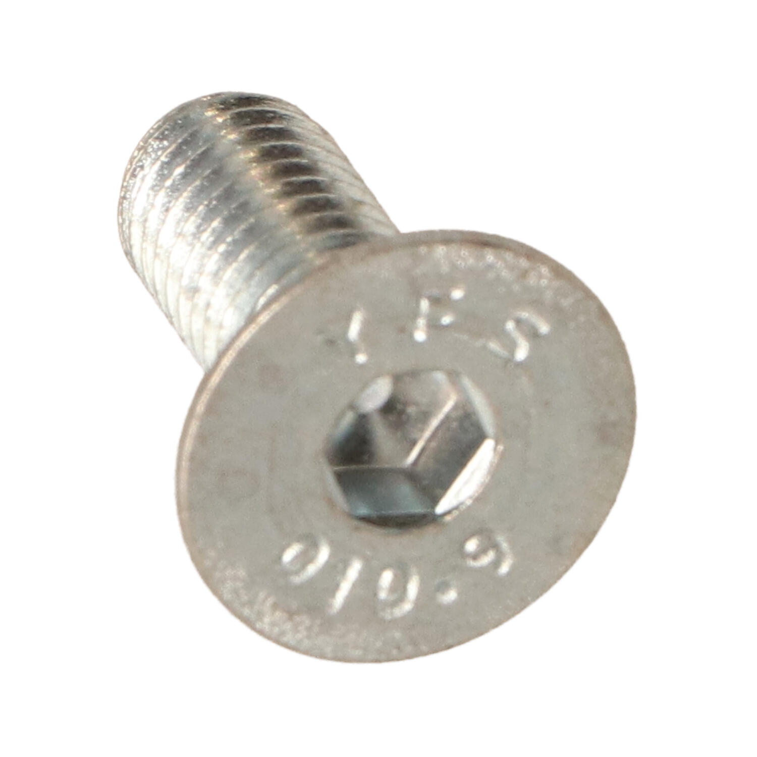 John Deere® bedknife screws-Bag of 100, Course-threaded gold-colored screws, Screw Diameter: ..370"; Screw Length: .732"; Screw Head Diameter: .673"