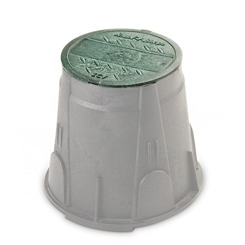 Tampa verde para caixa de válvula redonda Rain bird 7"