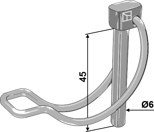 Rohrklappsplint