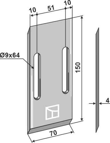 Scraper for packer rolls 51-v101