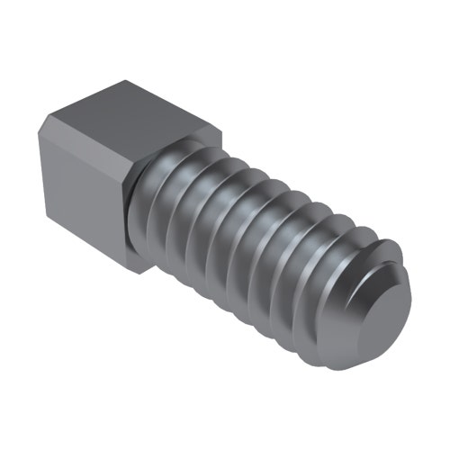 Set screw - 1/4-20 x 1/2 sq hd nyloc