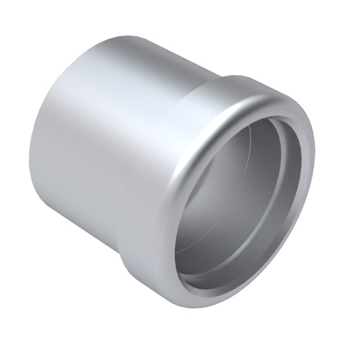 Roller end - 2-3/8 solid
