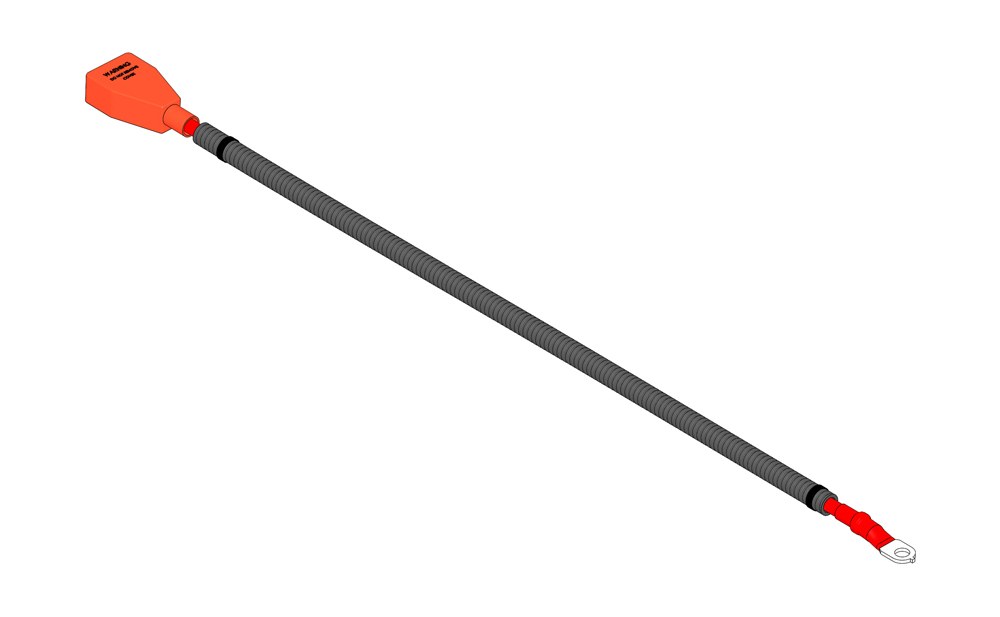 Battery cable - positive
